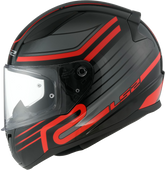LS2 FF353 Rapid II Full Face Motorcycle Helmet - Circuit Black/Red